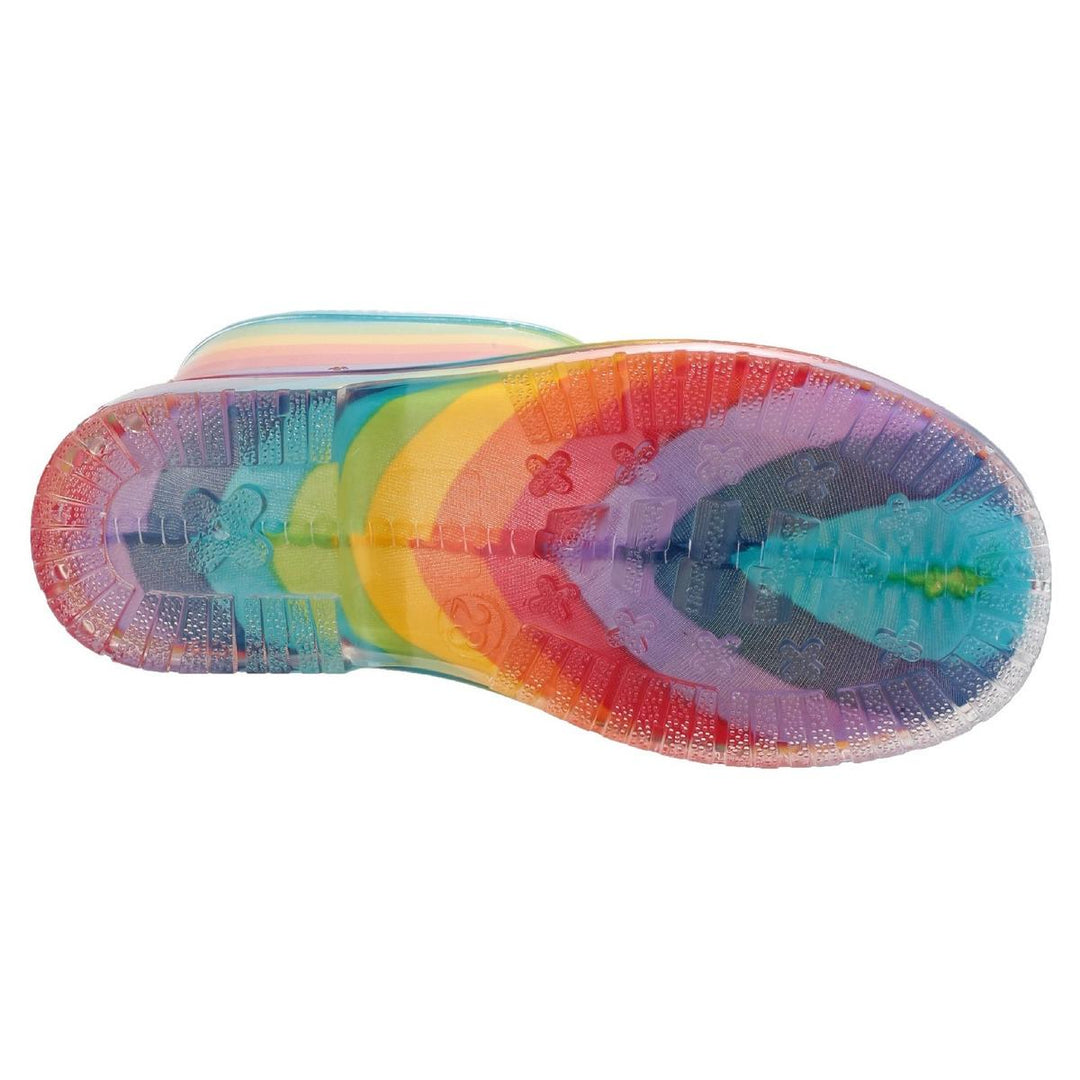 Cotswold PVC Jnr Wellington Rainbow