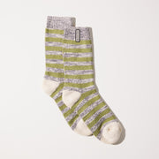 Sealskinz Banham Bamboo Mid Length Women's Striped Sock Mint/Grey/Cream Women's SOCK