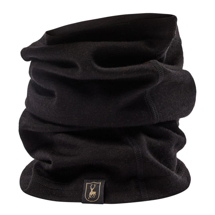 Deerhunter Quinn Merino Neck Tube Black Oak