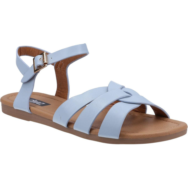 Divaz Antalya Vegan Summer Sandal Blue