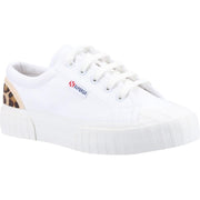 Superga 2630 Stripe Pad Leopard Shoes White/Leopard