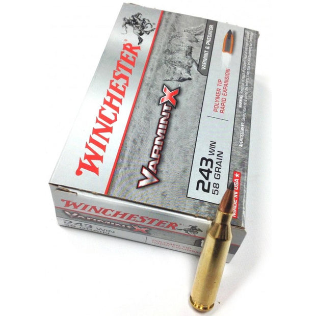 Winchester Varmint-X .243  58gr Ballistic Tip (20pk)