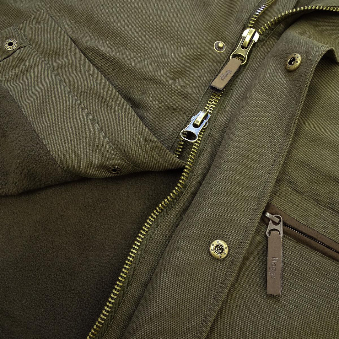 Hoggs of Fife Kincraig Field Waistcoat Olive Green