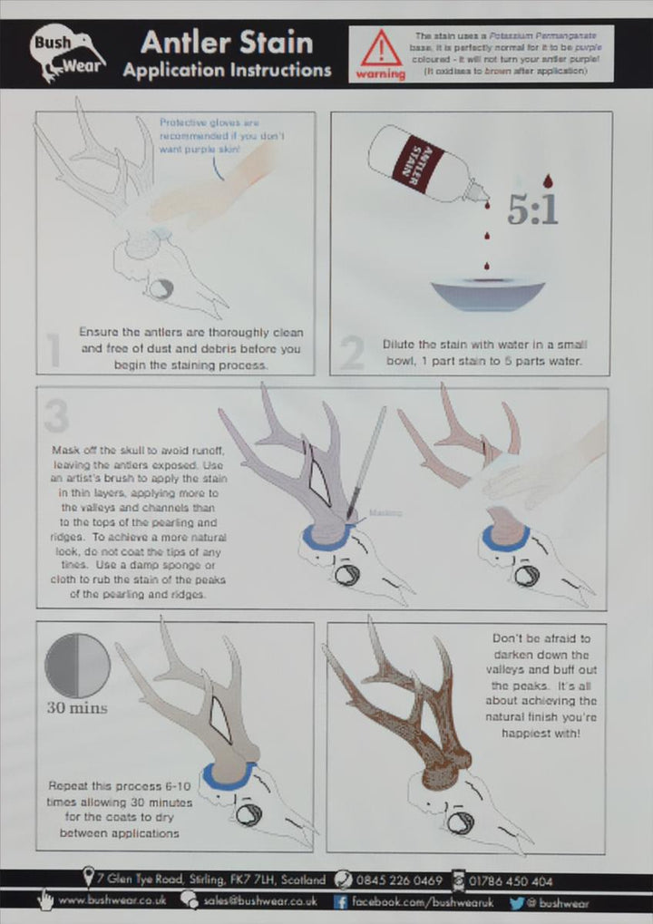 St. Hubertus Antler Stain