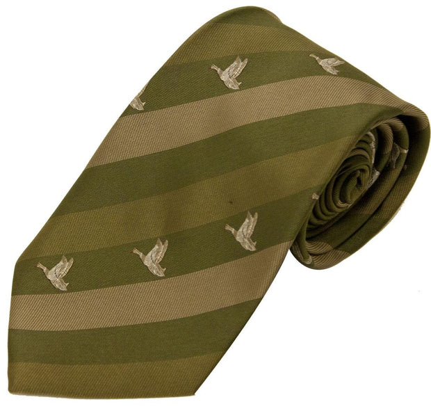 Bisley Tie - Duck Striped