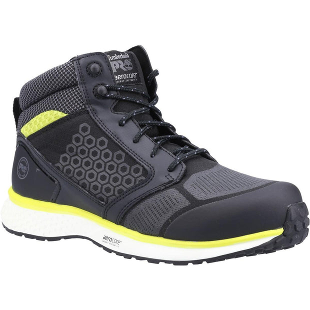 Timberland Pro Reaxion Mid Composite Safety Boot Black/Yellow
