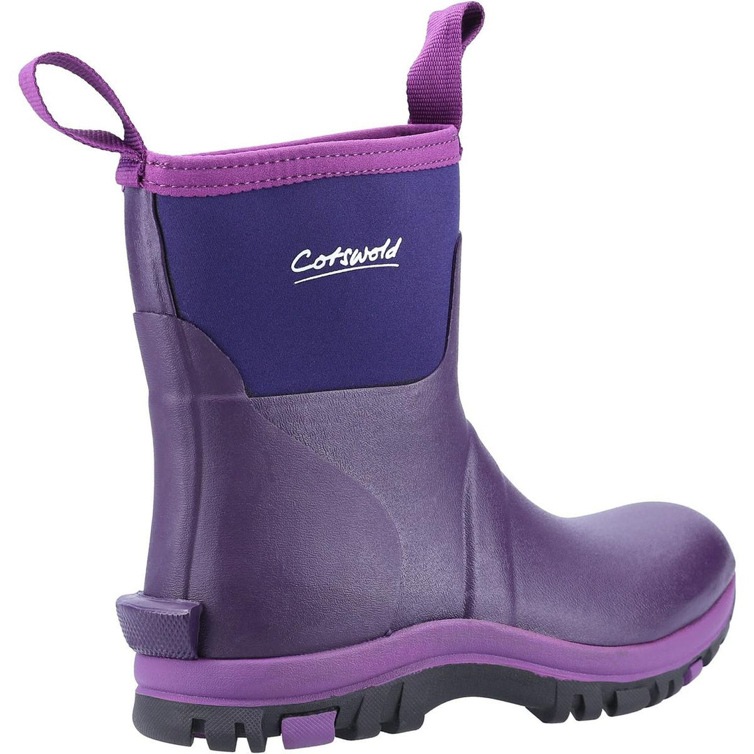 Cotswold Blaze Neoprene Wellington Purple