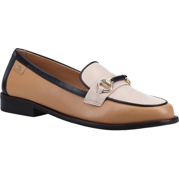Dune Glossi Loafers Camel
