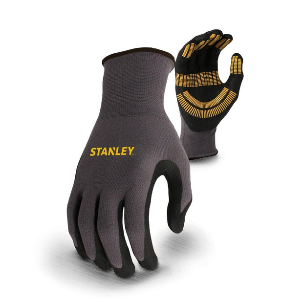 Stanley Razor Thread Utility Glove Grey/Black/Yellow