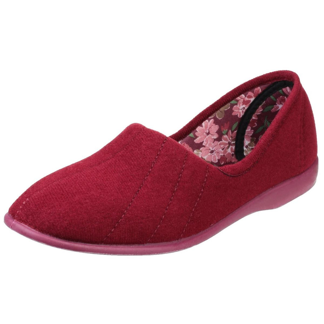 GBS Audrey Ladies Slipper Red