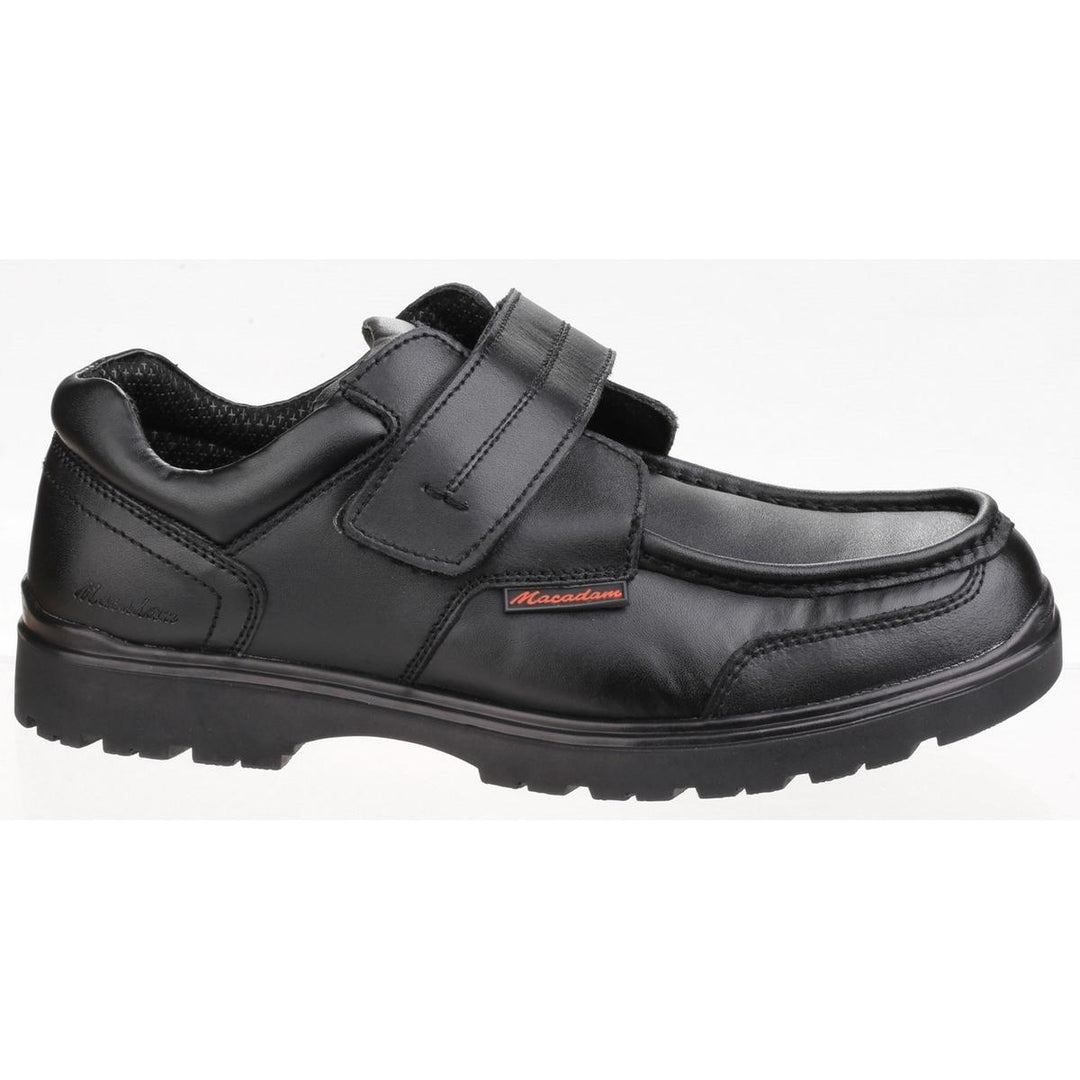 US Brass Kirk Single Touch Fastening Apron fronted Padded Collar Black