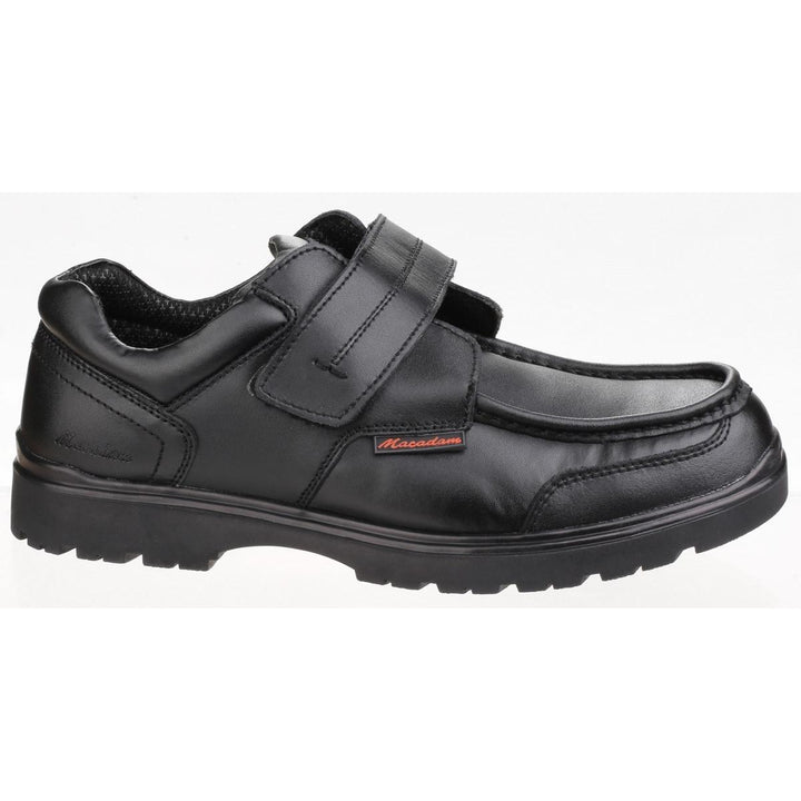 US Brass Kirk Single Touch Fastening Apron fronted Padded Collar Black