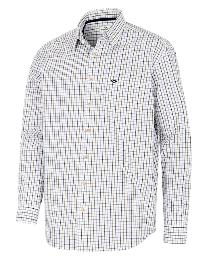 Hoggs of Fife Inverness Cotton Tattersall Shirt