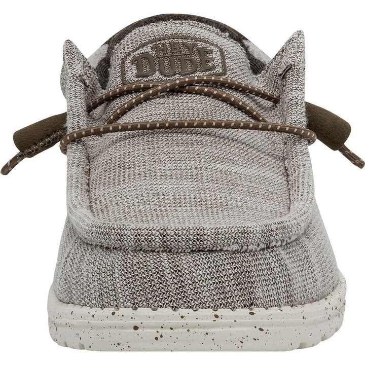 HEYDUDE Wally Stretch Mix Shoe Limestone
