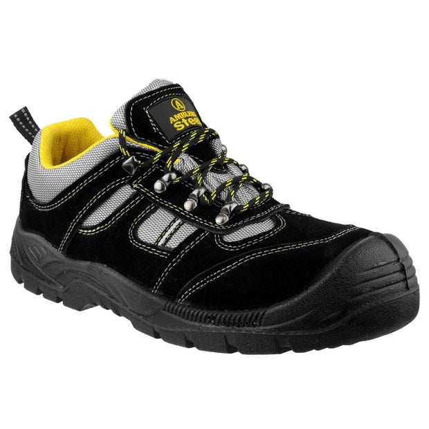 Amblers Safety FS111 Lightweight Lace up Safety Trainer Black