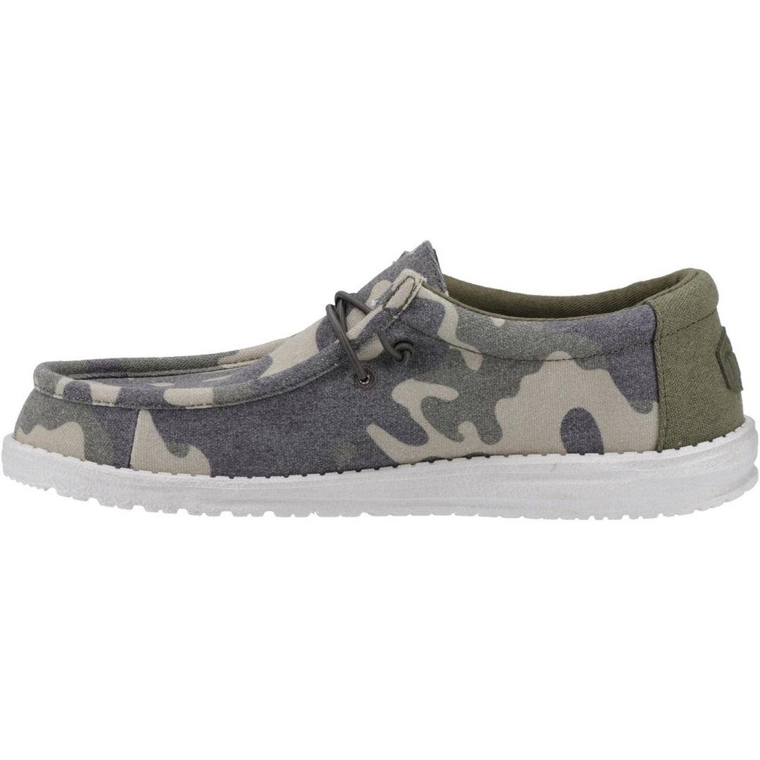 HEYDUDE Wally Washed Camo Shoe Camo