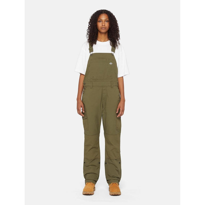 Dickies Protective Bib Rinsed Military Green