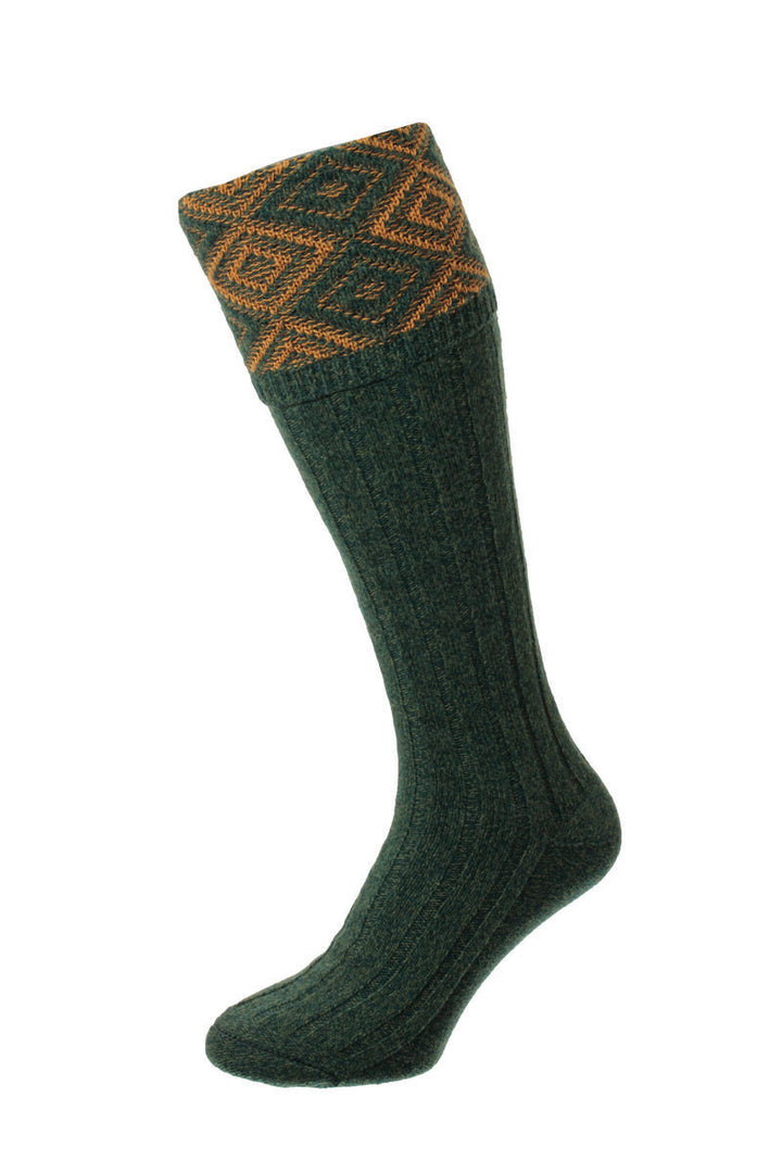 Bisley Duncliffe Diamond Texture Shooting Socks