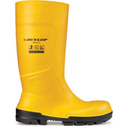Dunlop Work-It Full Safety Wellington Yellow
