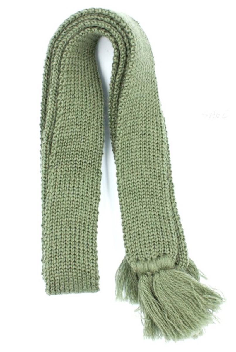 Bisley Woven Garters Pair Sage