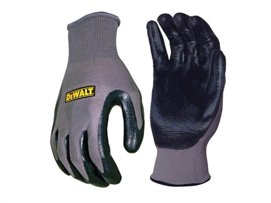 Dewalt Nitrile Coated Gripper Grey/Black