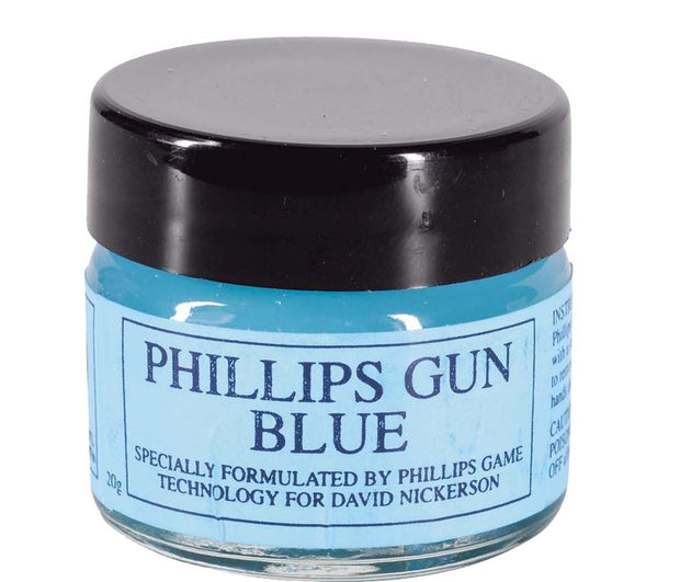 Phillips Gun Blue 20g Glass Jar