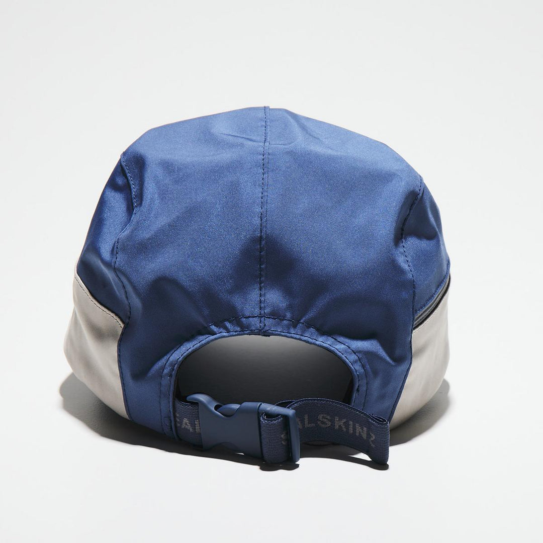 Sealskinz Scole Waterproof Men's Zipped Pocket Cap Navy/Beige/Olive Men's HAT