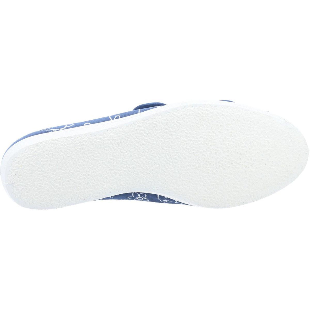 Mirak Molly Canvas Sandal Blue