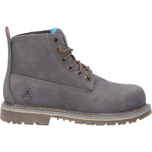Amblers Safety AS105 Mimi Lace Up Safety Boot Grey