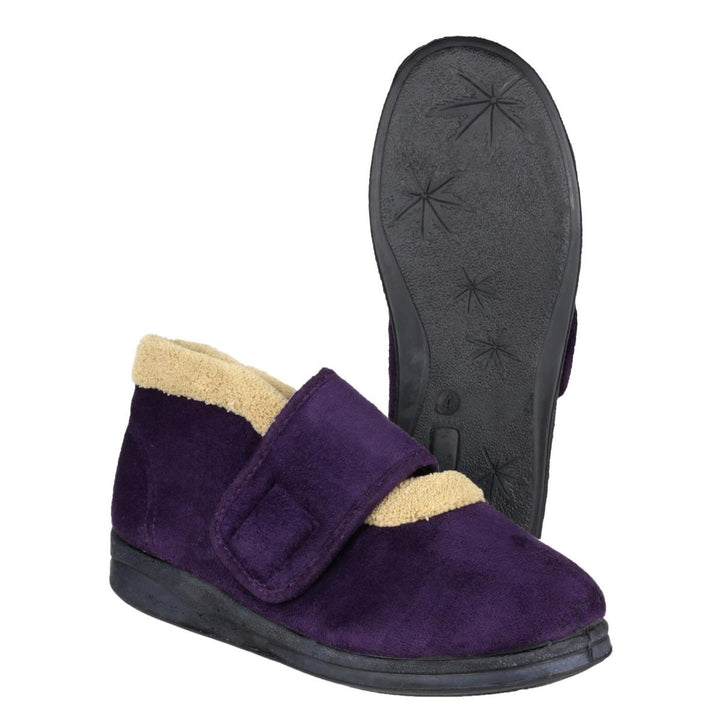 Mirak Jeane Touch Fastening Bootee Purple