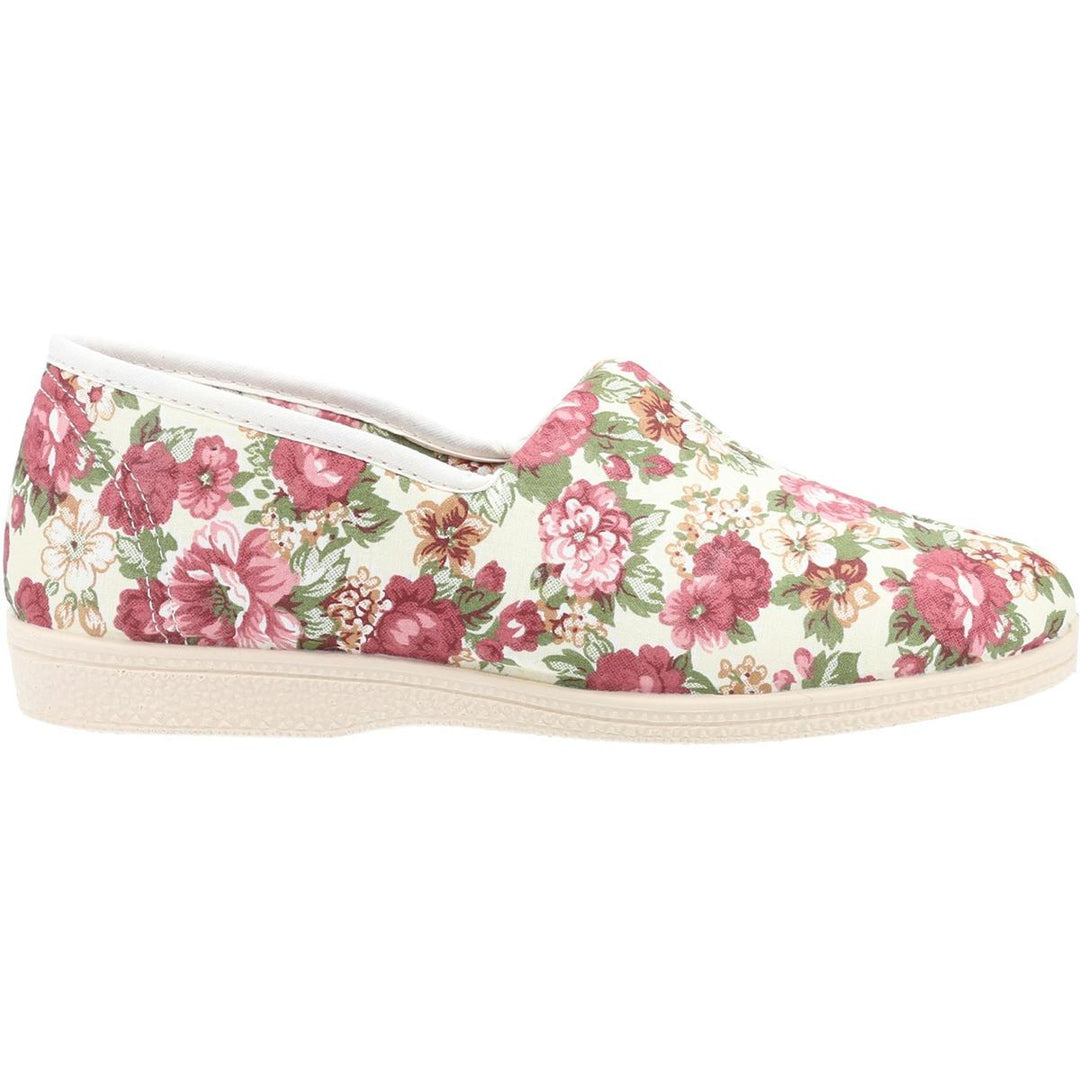 Mirak Patricia Cotton Slip On Summer Shoe – view 4