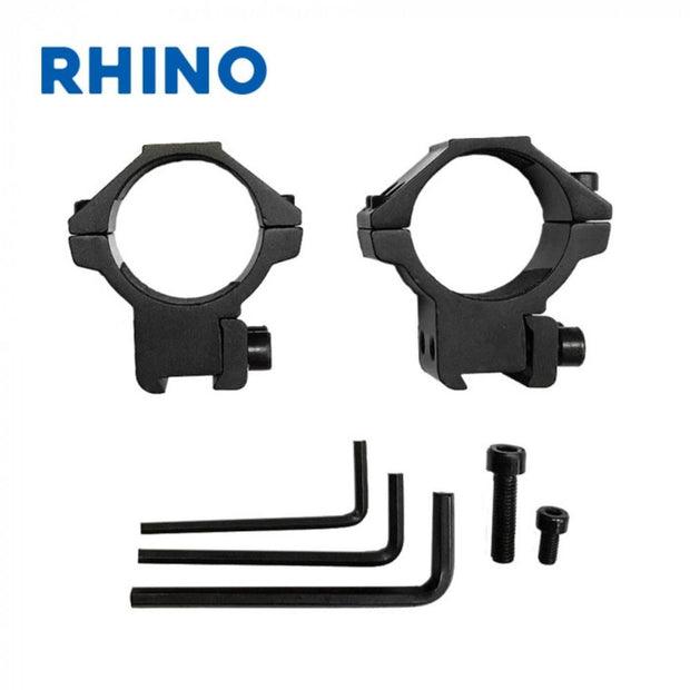 Rhino 30mm High 9.5-11.5mm 2 Piece Mounts