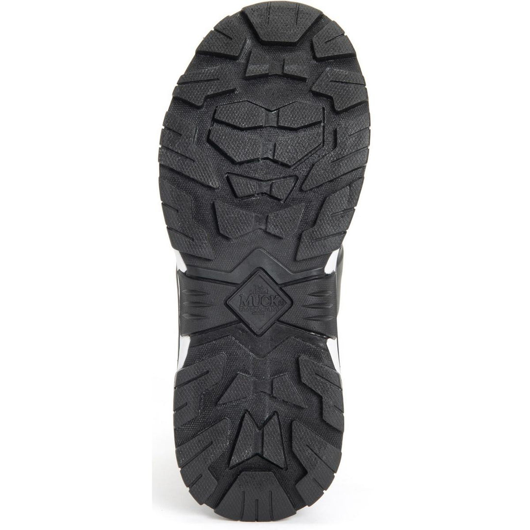 Muck Boots Apex Mid Zip Wellington Black/White