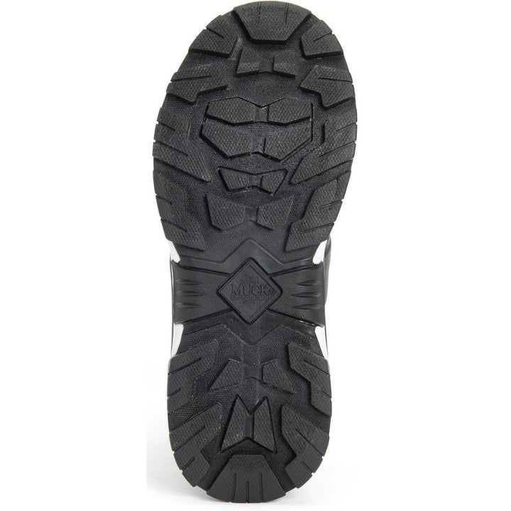 Muck Boots Apex Mid Zip Wellington Black/White