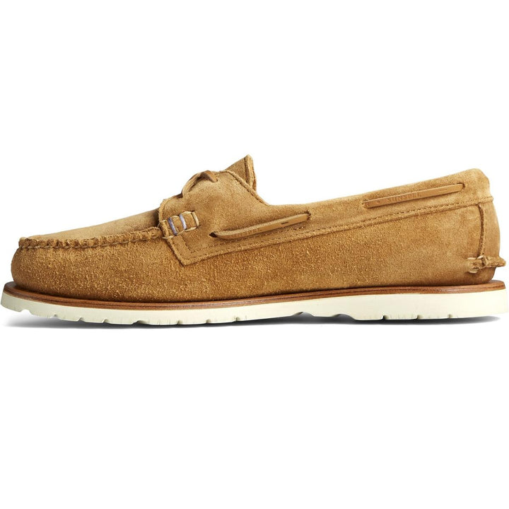 Sperry Authentic Original Sunspel Boat Shoe Tan Suede