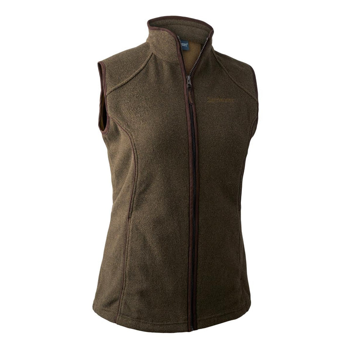 Deerhunter Lady Josephine Fleece Waistcoat - Graphite Green