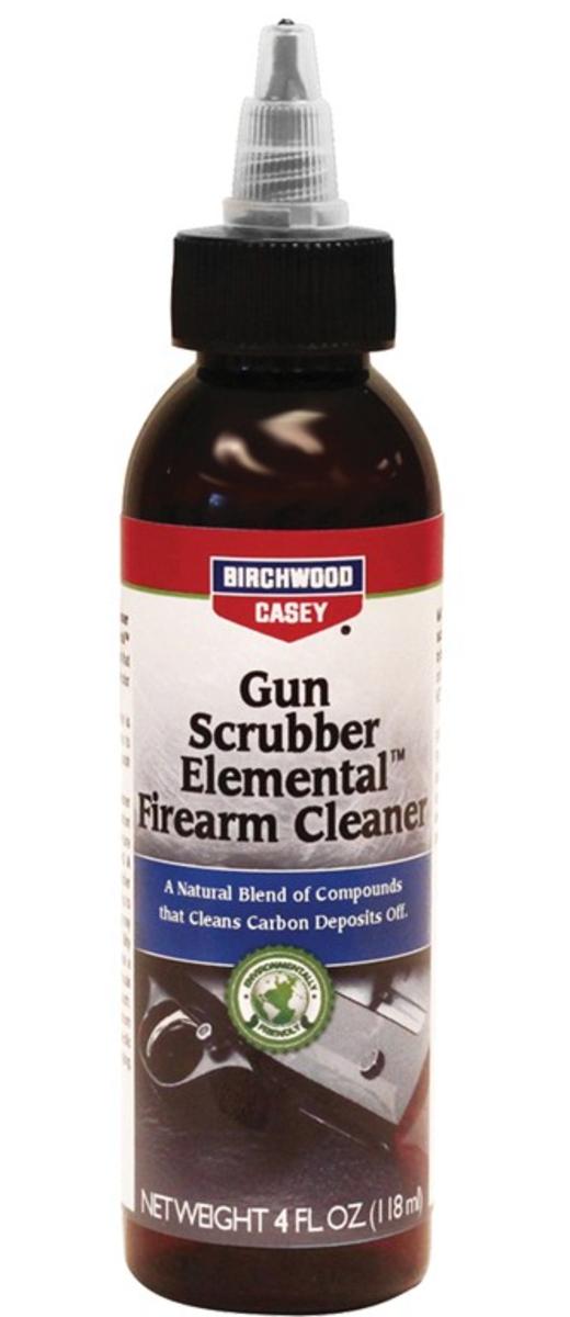 Birchwood Casey Gun Scrubber Elemental Firearm Cleaner 4 ounce spout top  bottle
