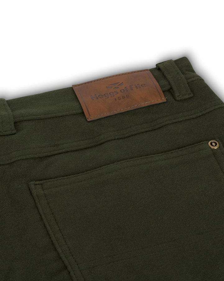Hoggs of Fife Monarch II Moleskin Jeans - Dark Olive
