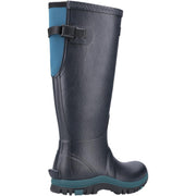 Cotswold Realm Adjustable Wellington Boot Navy/Teal