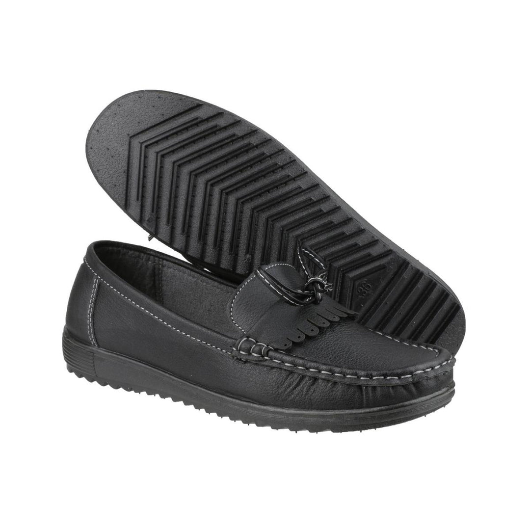 Amblers Elba Scotts of Stow Slip On Shoe Black