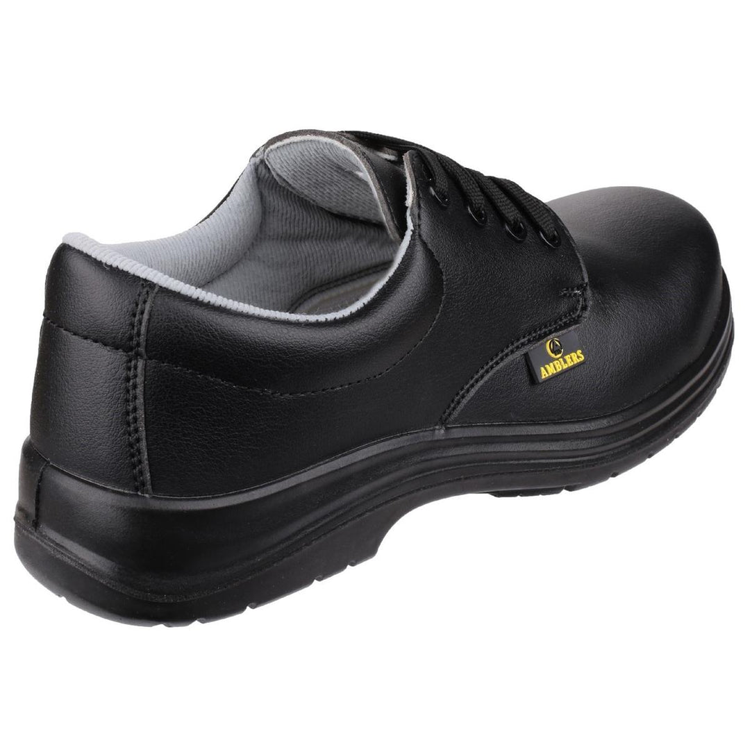 Amblers Safety FS662 Metal Free Water Resistant Lace up Safety Shoe Black
