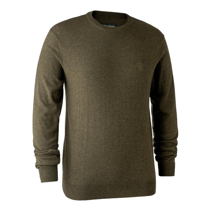 Deerhunter Kingston Knit w. O-neck Cypress