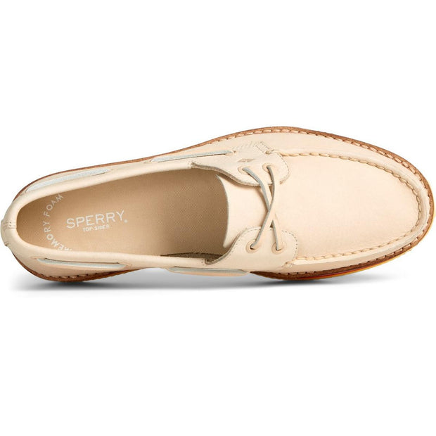 Sperry Authentic Original Stacked Boat Shoe Ivory