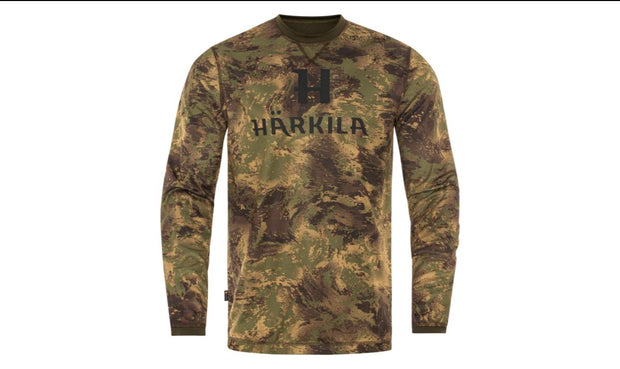 Harkila Deer Stalker camo L/S t-shirt AXIS MSPÂ® Forest green