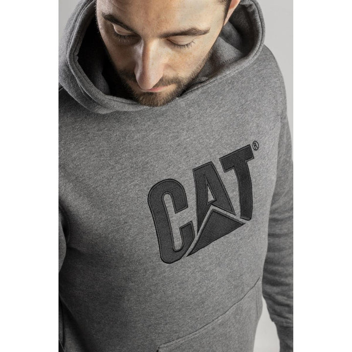 Caterpillar Trademark Hooded Sweatshirt Heather