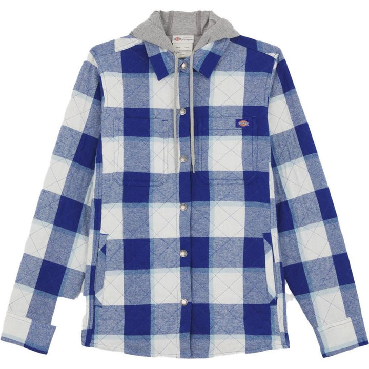 Dickies Flannel Shirt Jacket Surf Blue