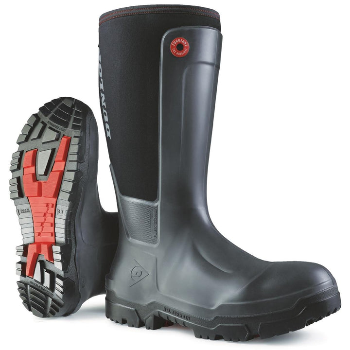 Dunlop Snugboot Workpro Full Safety Wellington Black