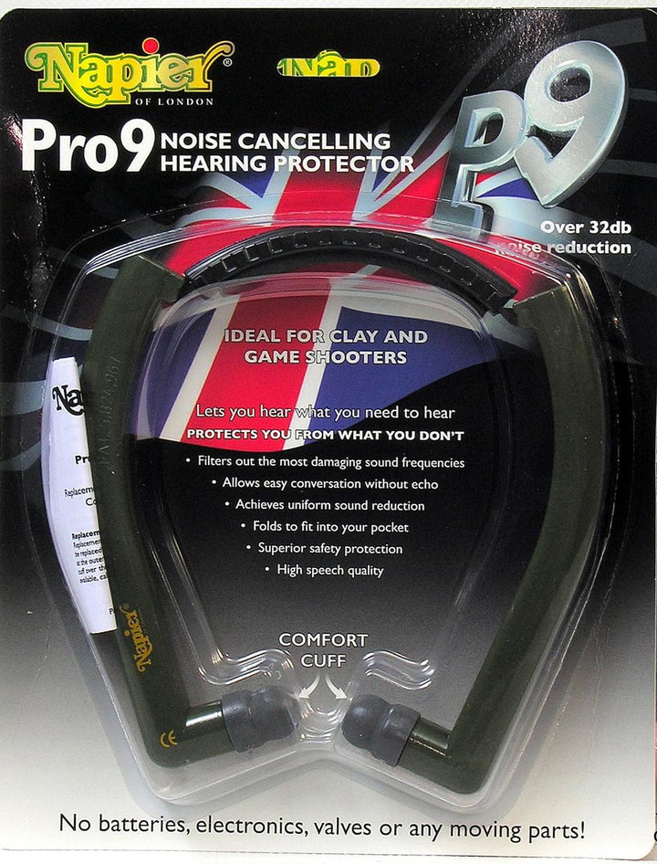 Napier Pro 9 Green Hearing Protection