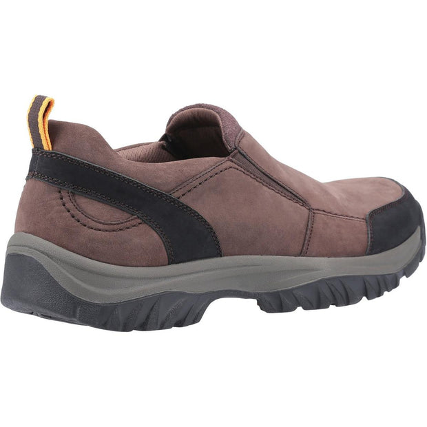 Cotswold Boxwell Slip On Hiking Shoe Brown