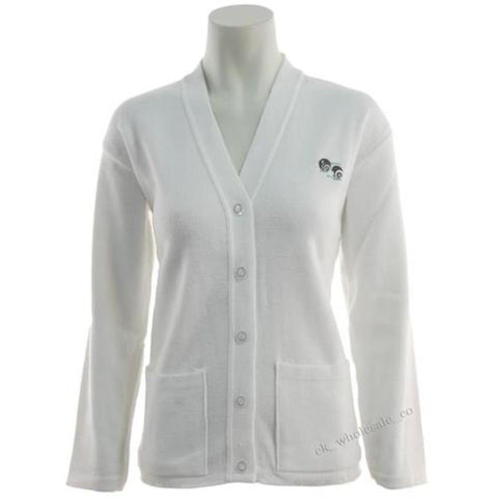 ek Bowlswear Ladies Bowls Logo Cardigan